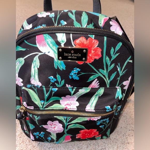Kate Spade Floral Backpack - Picture 2 of 7